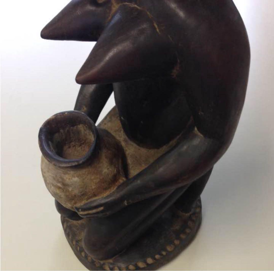 アフリカ 木彫り人形