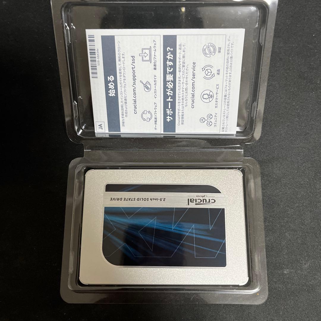crucial MX500 2000GB 2.5インチSSD