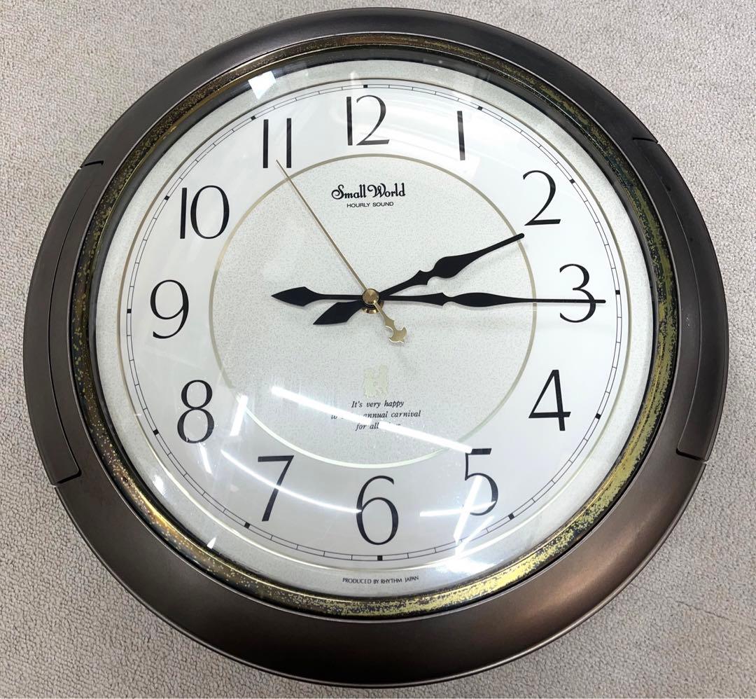 SmallWorldスモールワールド　からくり時計　掛時計　ヴィンテージ　レトロ