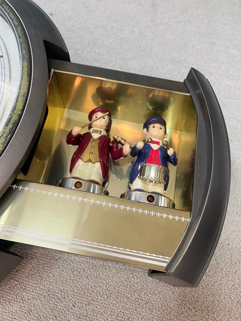 SmallWorldスモールワールド　からくり時計　掛時計　ヴィンテージ　レトロ
