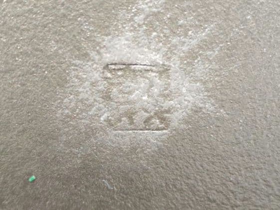 陶器製楕円形盆栽鉢 約47cm× 34cm×4.5cm　薄型・大型盆栽鉢