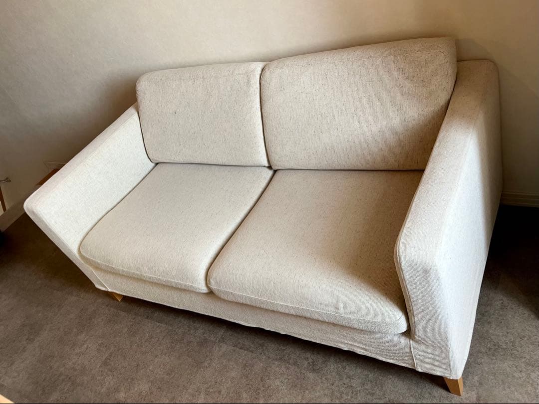 [値下げ中]カネカ家具 2.5人掛けソファ