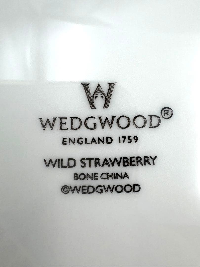 ウェッジウッド ワイルドストロベリー　27cm プレート　4枚セット