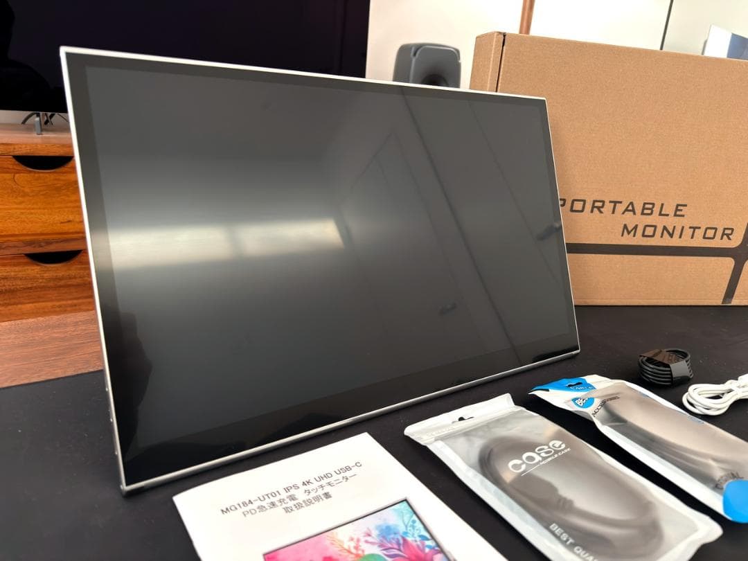 18.4インチ 4Kモバイルモニター MG184-UT01 スタイラスペン対応②