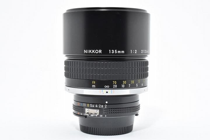 15536AE 未使用新同 Nikon Ai-s 135mm F2 ニコン