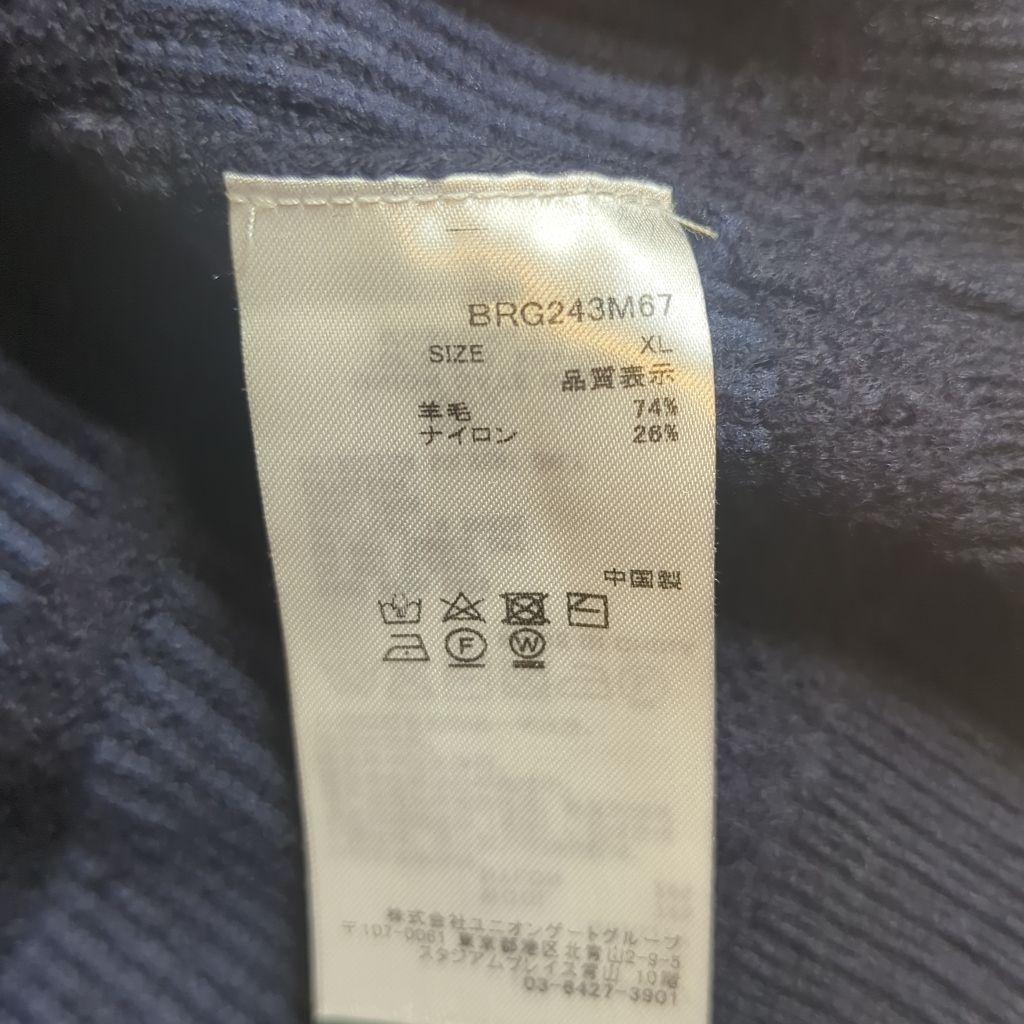 【極美品】BRIEFING GOLF タートルネック 2024AWモデル XL