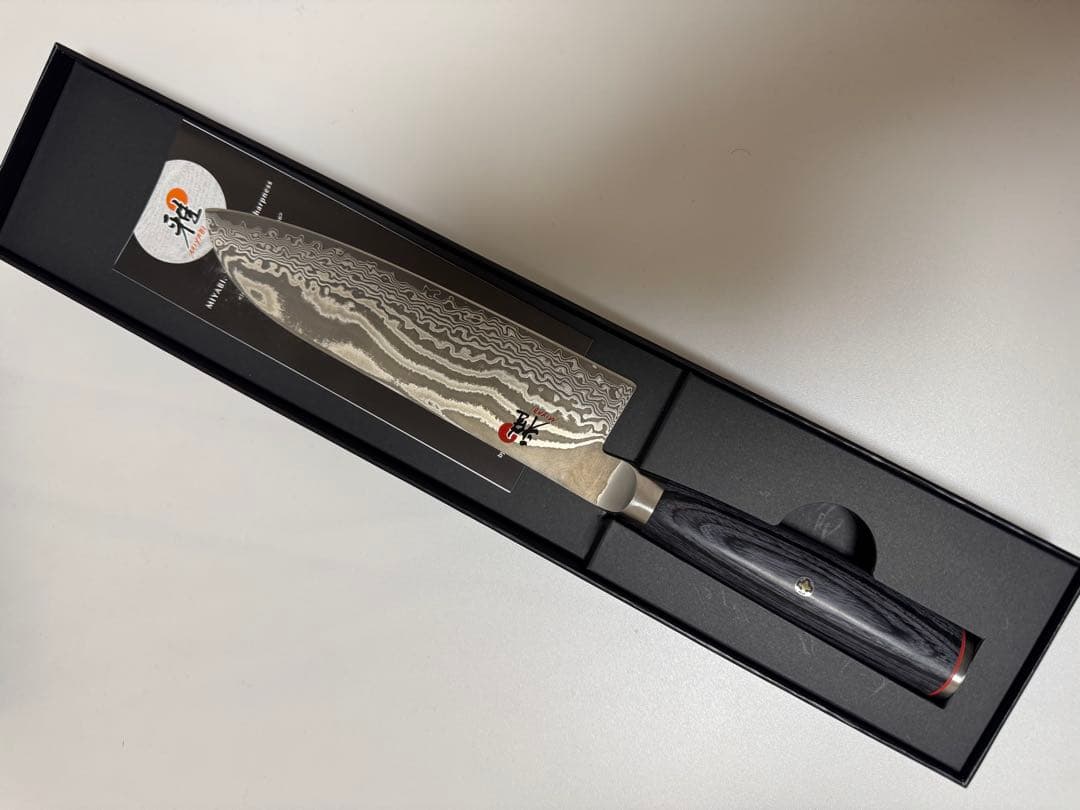 ZWILLING 三徳包丁 18cm MIYABI 5000 FC-D ブラック