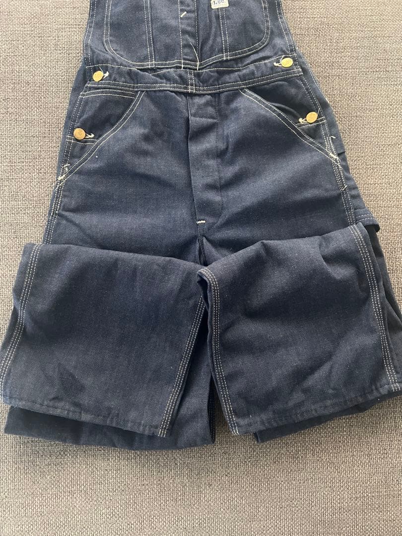 希少 60s70s Lee ヴィンテージインディゴオーバーオール USA製