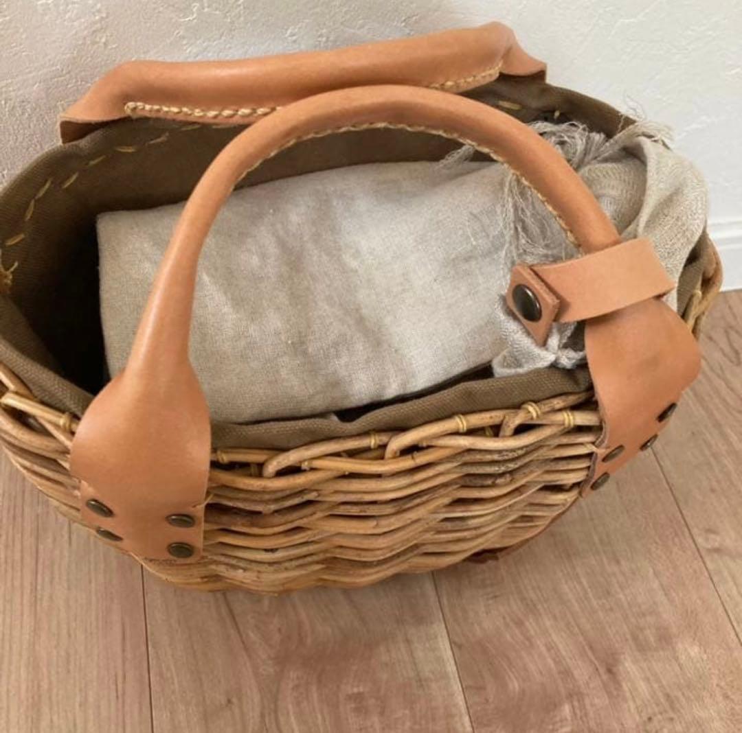 再お値下げ★eb.a.gos エバゴス かごバッグ