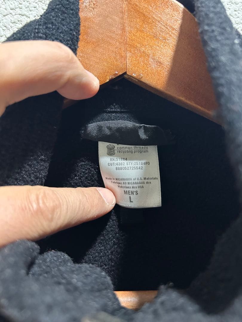 Patagonia シンチラ フリース ベスト 黒 ブラックパタゴニア L