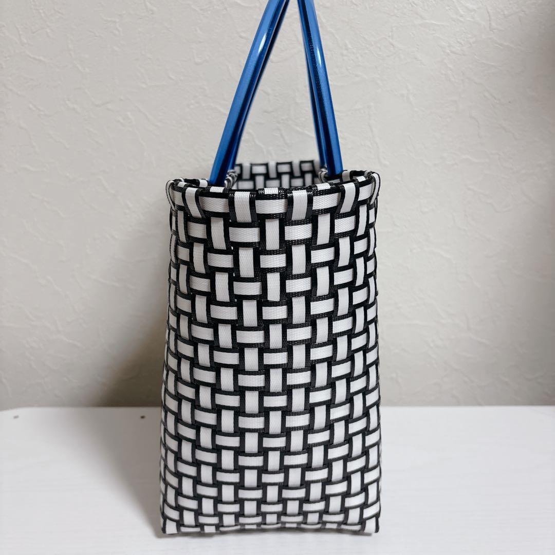 美品. MARNI マルニ ピクニックバッグ カゴバッグ フラワー柄