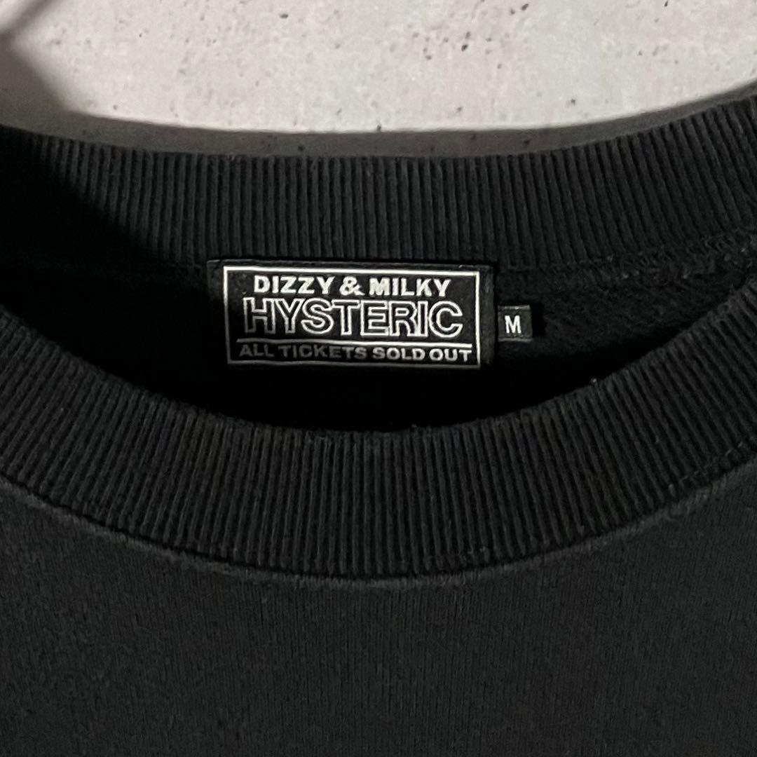 【即完売】ヒステリックグラマー☆バックプリントヒスガールスウェットシャツM