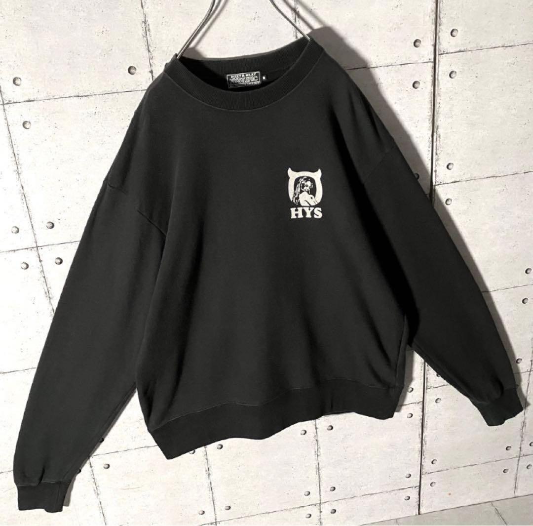 【即完売】ヒステリックグラマー☆バックプリントヒスガールスウェットシャツM