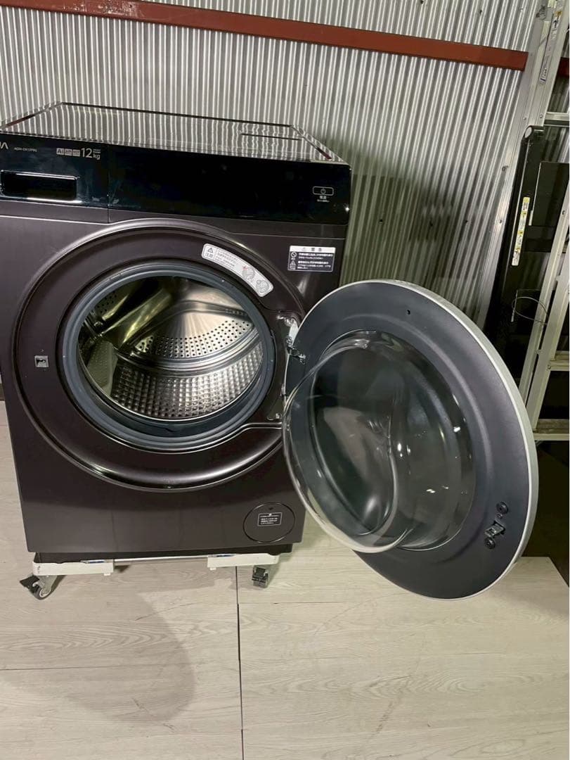 2023年製 AQUA ドラム式洗濯機 AQW-DX12P-R