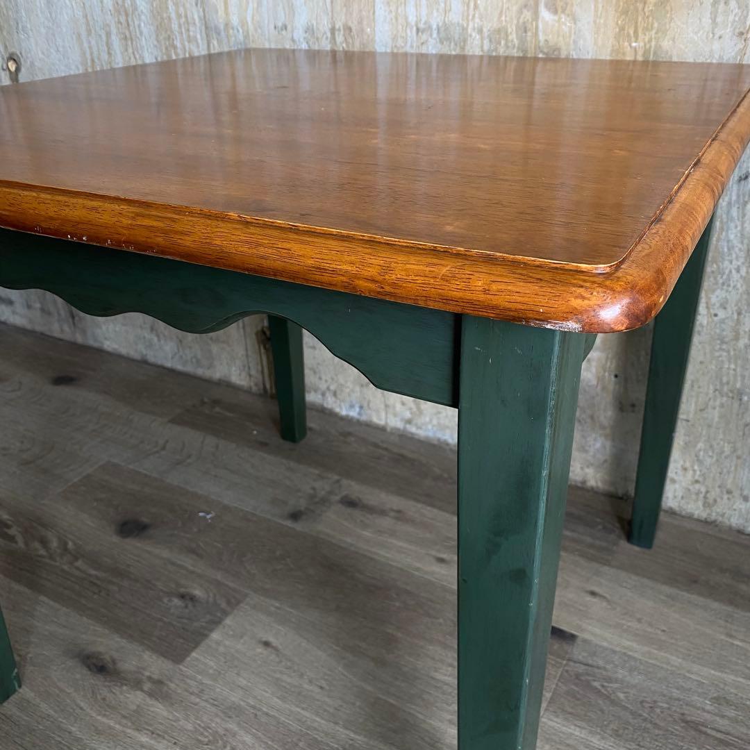 カントリースタイル　ダイニングテーブルセット　チェア　シャビー　レトロ