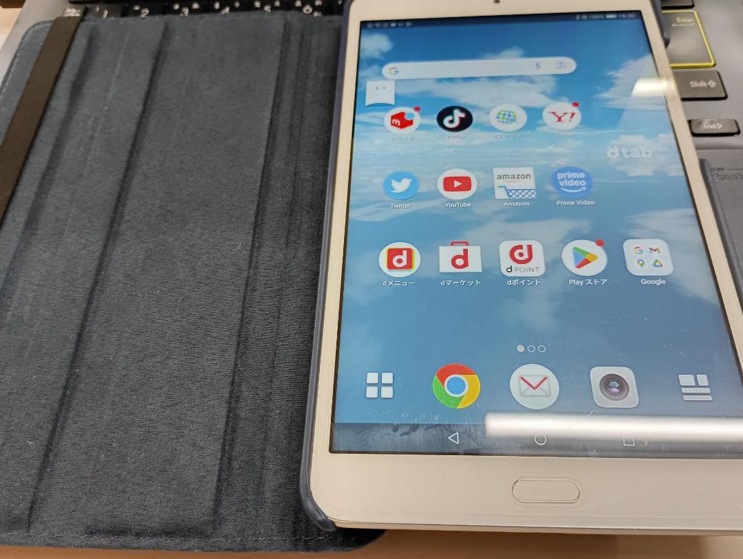 【極美・箱・カバー】docomo d-02k dtab 32GB Android