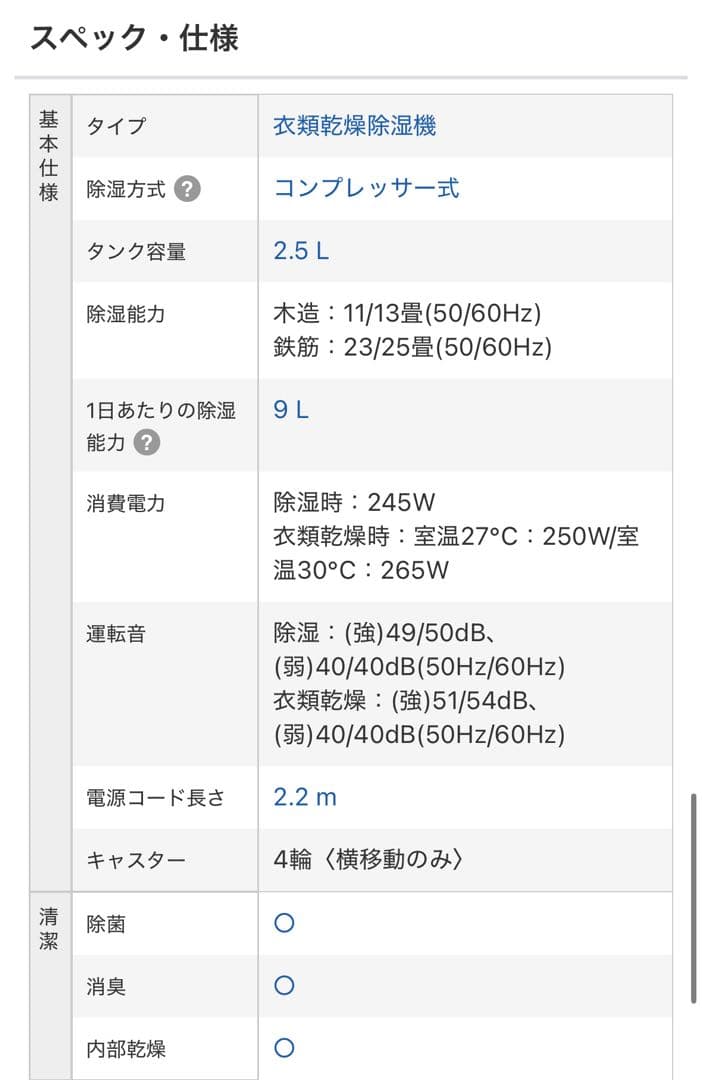 SHARP 除湿機 除湿器 CM-N100