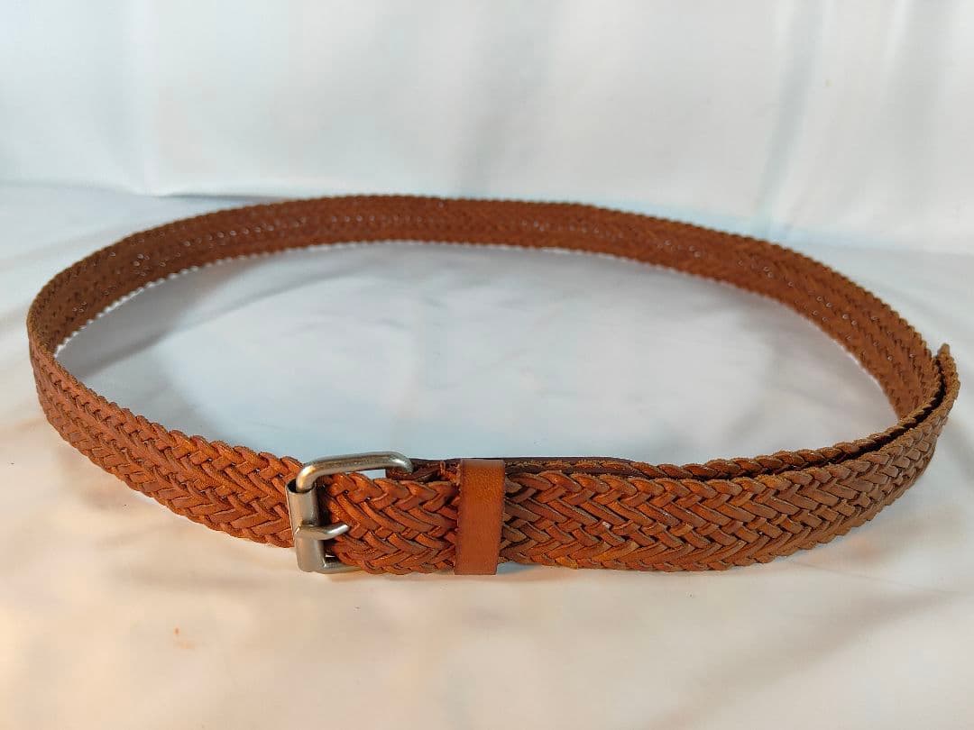 【美品】MHL マーガレットハウエル　高級レザーベルト 本革/牛革 英国製正規品