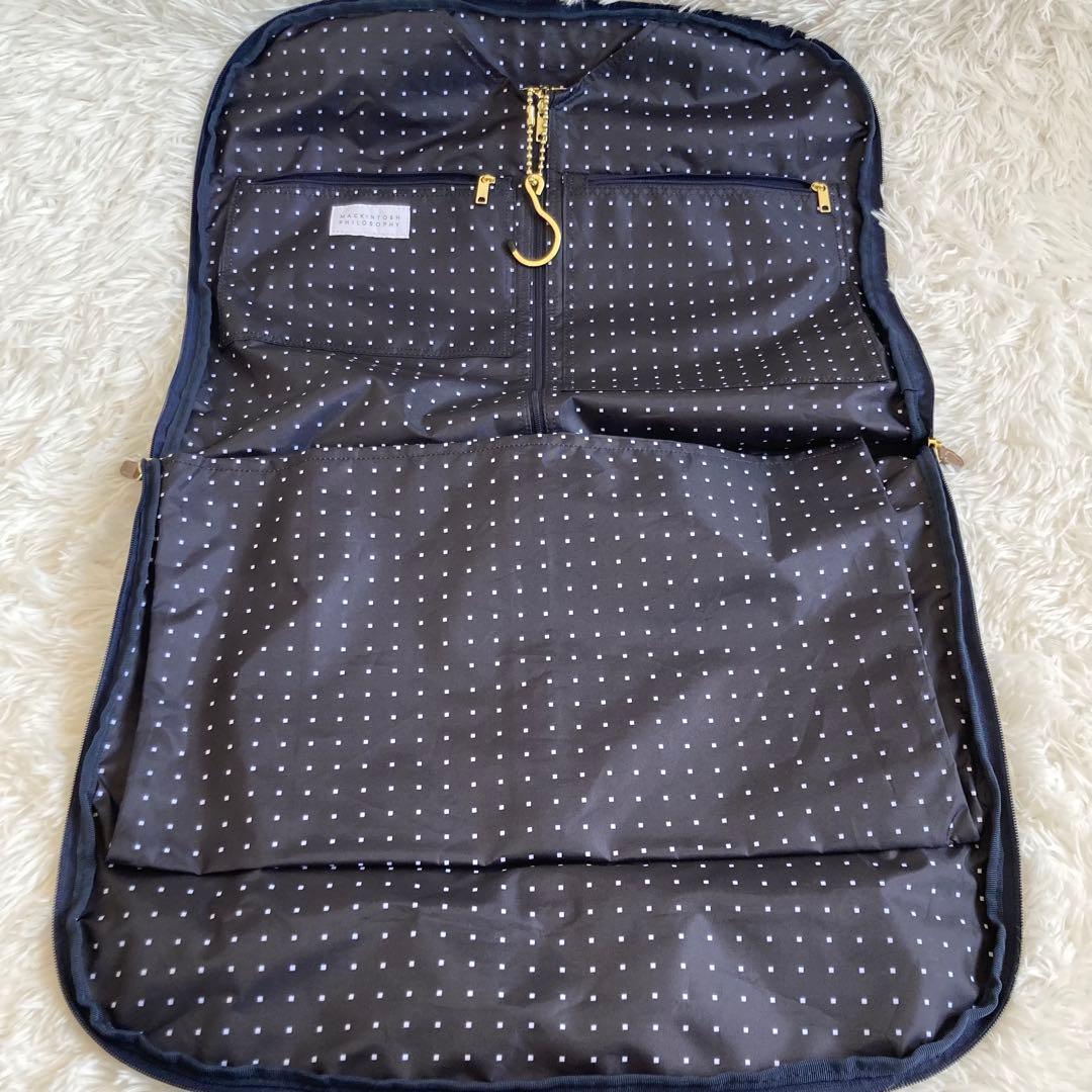 マッキントッシュフィロソフィー　ガーメントバッグ　1着　ハンガー　フック