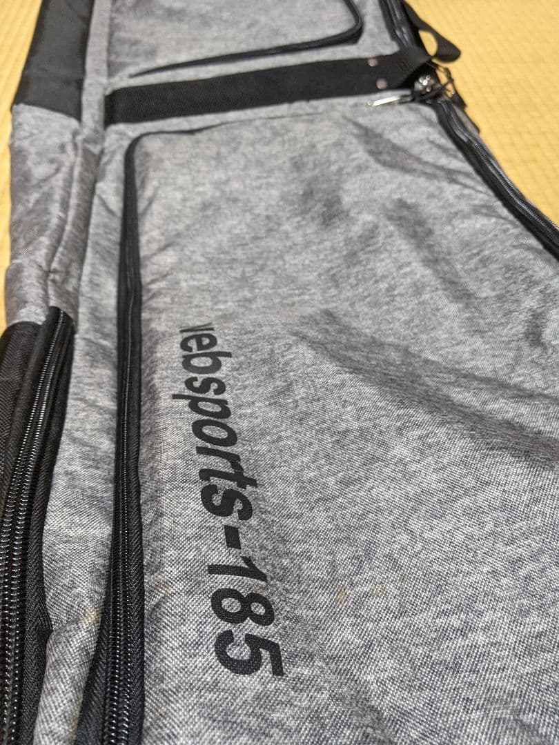 キャスター付 スキー スノーボードバッグ ケース websports 185