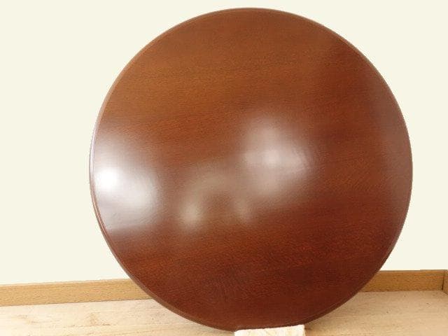 北海道手作り家具　雅　丸テーブル１０００　楢（ナラ）材　勇峰工芸（新）