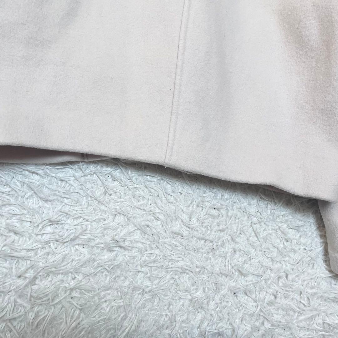 Lily Brown ダブルボタンショートコート 23AW アイボリー