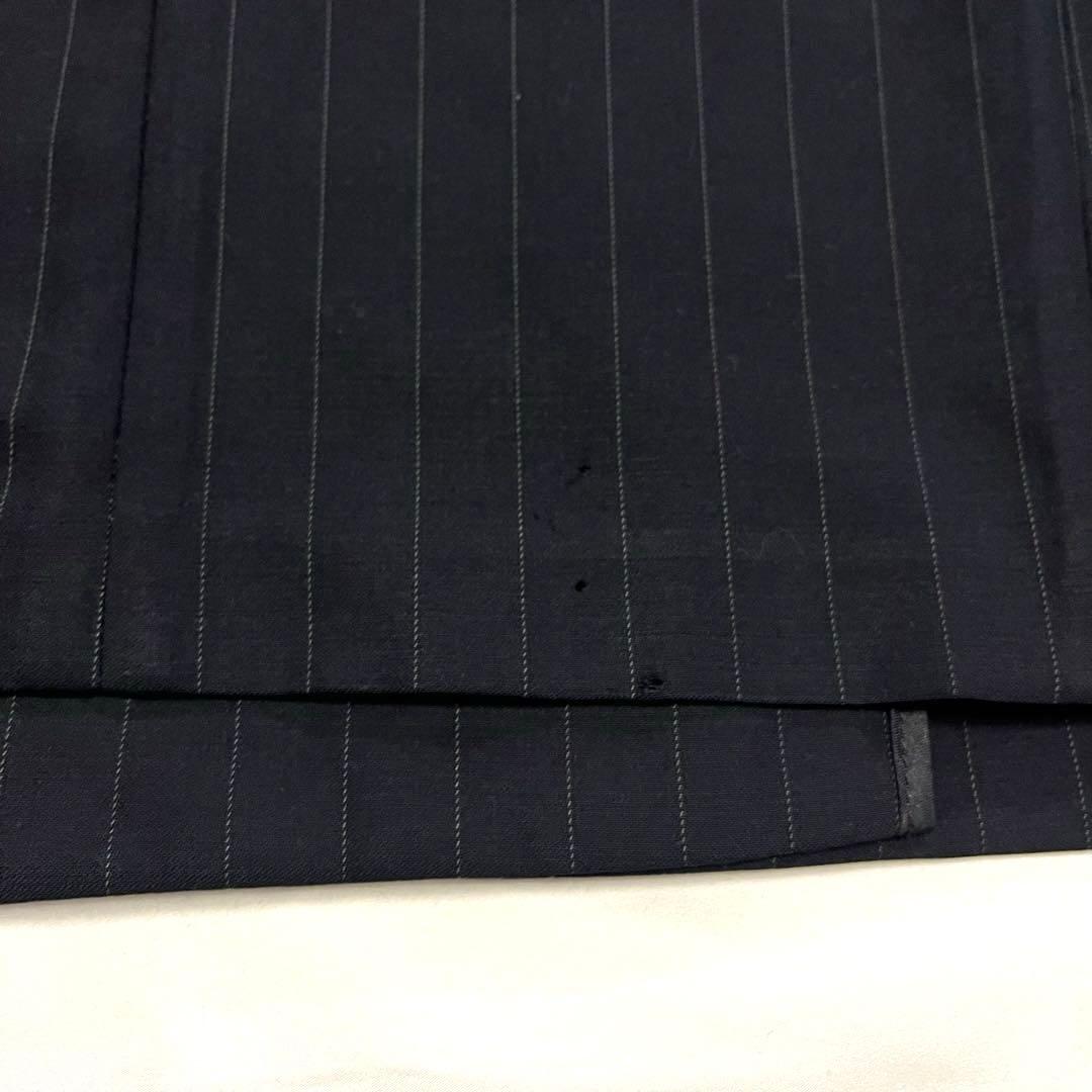 【vintage】セットアップ　スーツ　ダブル　ストライプ　ピンズ　90s