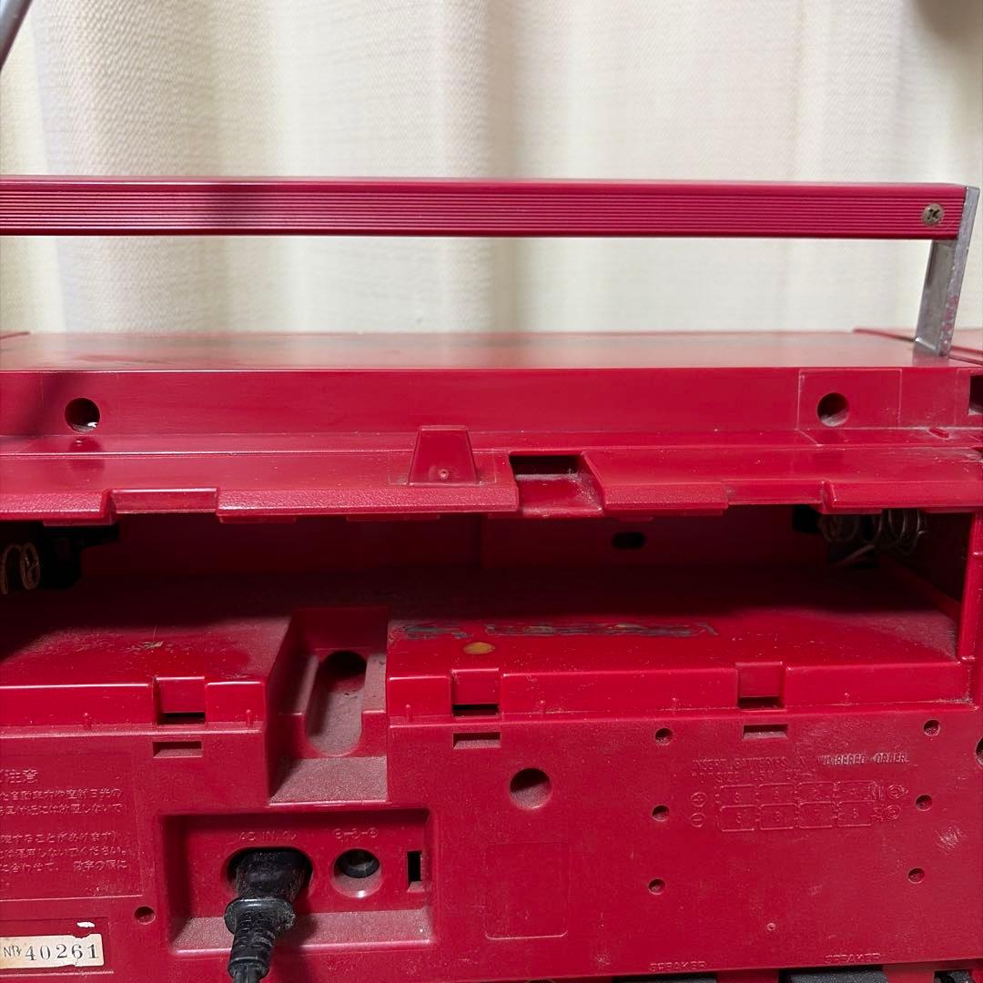 National RX-C45 赤 ラジカセ