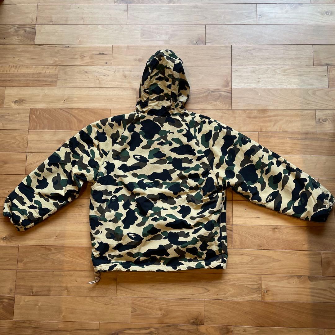 A BATHING APE カモフラ ハーフジップ ナイロンジャケット