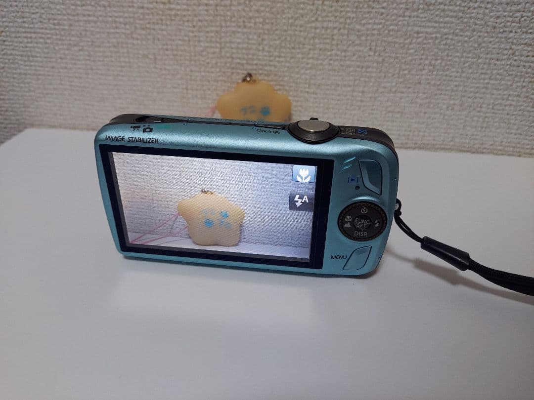 【美品】Canon IXY930IS デジタルカメラ ブルー