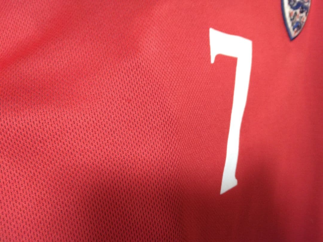 ウェア England Away 2004 #7 Beckham Longsleeve