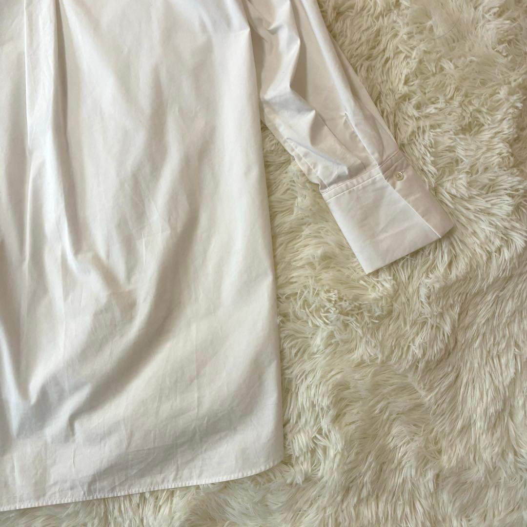 美品✨ ソージュ soeju バンドカラー　シャツ　オーバーサイズ　ホワイト