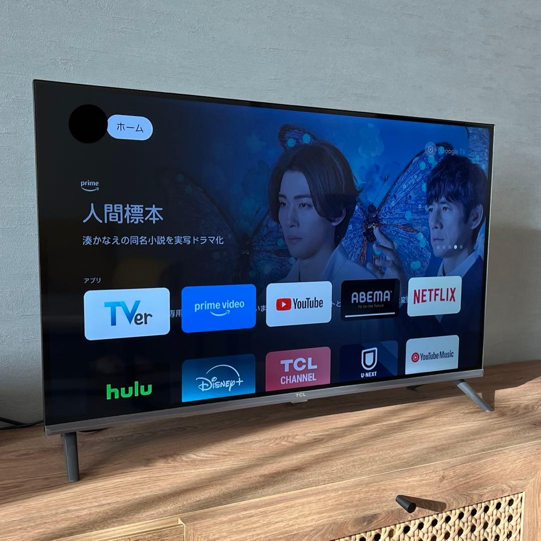 TCL 32インチ チューナーレス テレビ 32S54J 【使用期間 ：約2年】