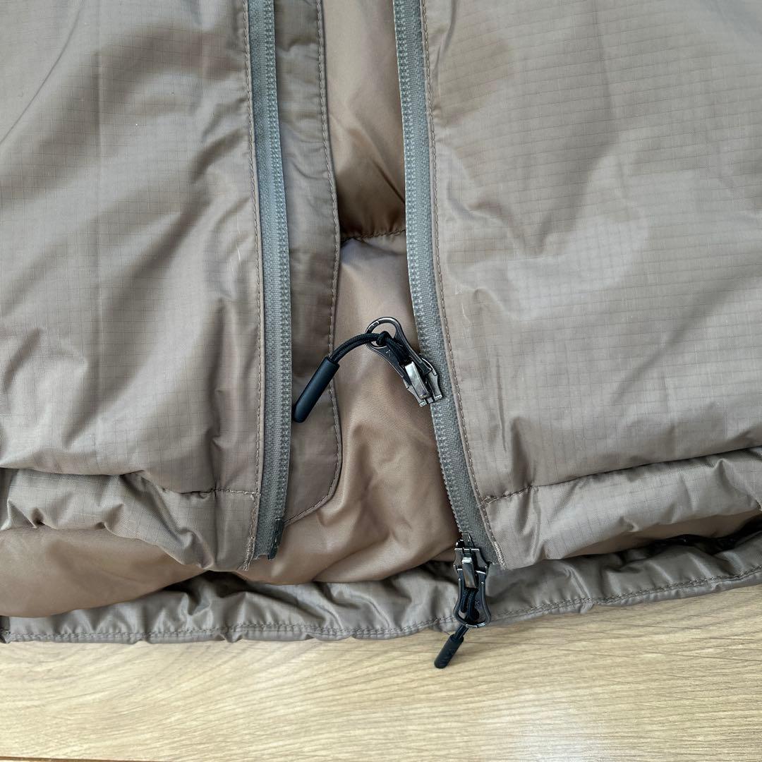 NANGA オーロラテックダウンジャケット　スタンドカラー　コヨーテ