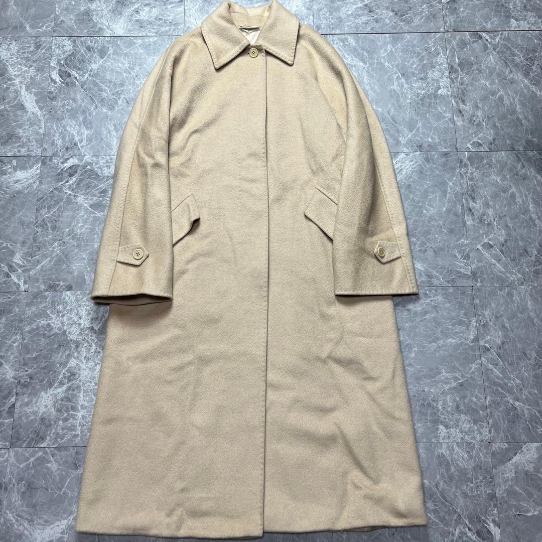 キャメル100%♡マックスマーラ　最高級白タグ　　ロングコート　ベージュ