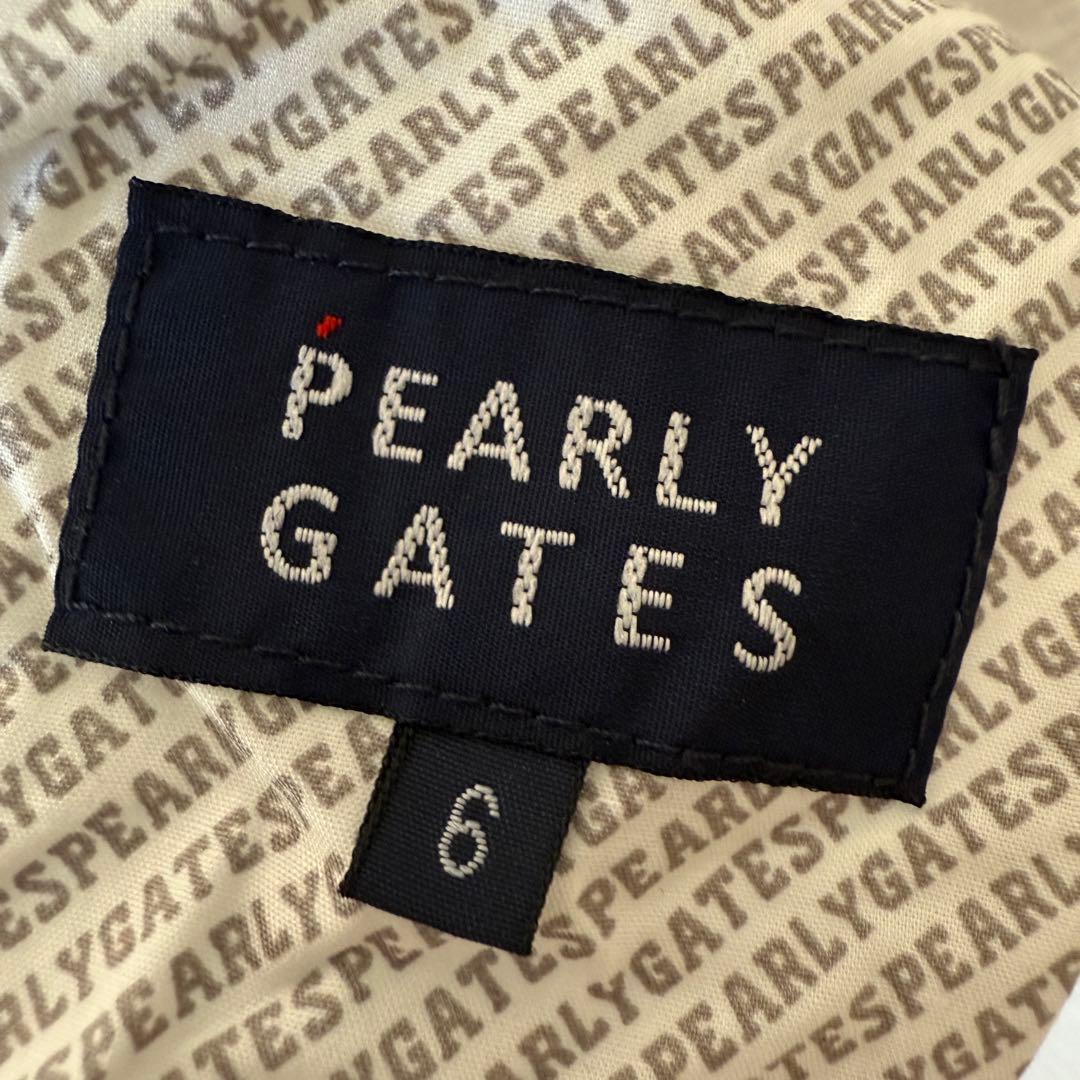 パーリーゲイツ　パンツ　白　ホワイト　6 XL〜XXL相当 ストレッチ素材