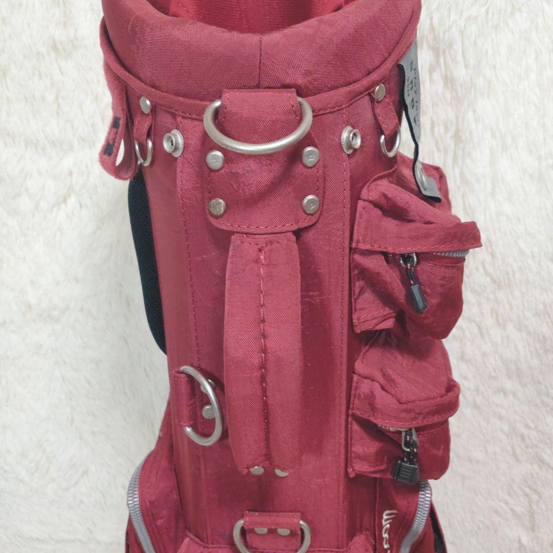 ONOFF★オノフ★9.0型★軽量★良品★スタンド(RED)キャディバッグ