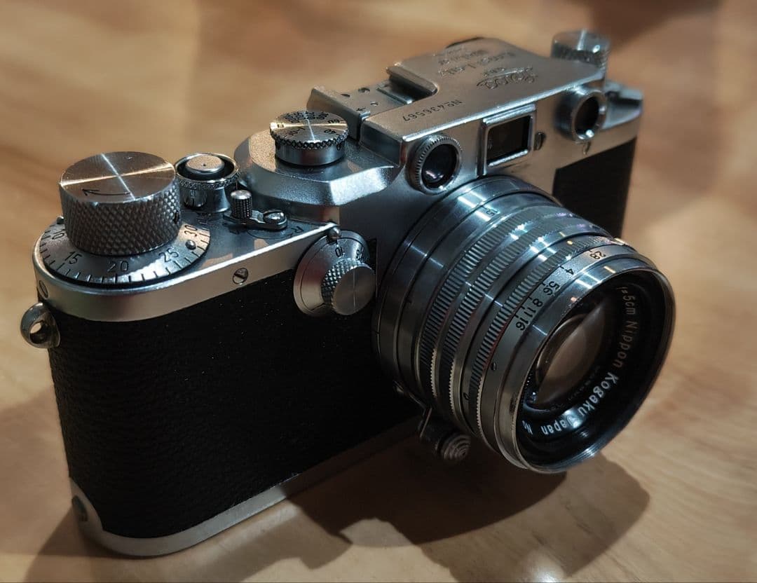 実写確認済セット Leica Ⅲc + NIKKOR HC 5cm F2