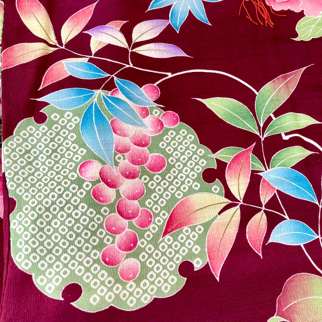 アンティーク　女の子　3歳　子供着物　七五三　NO6