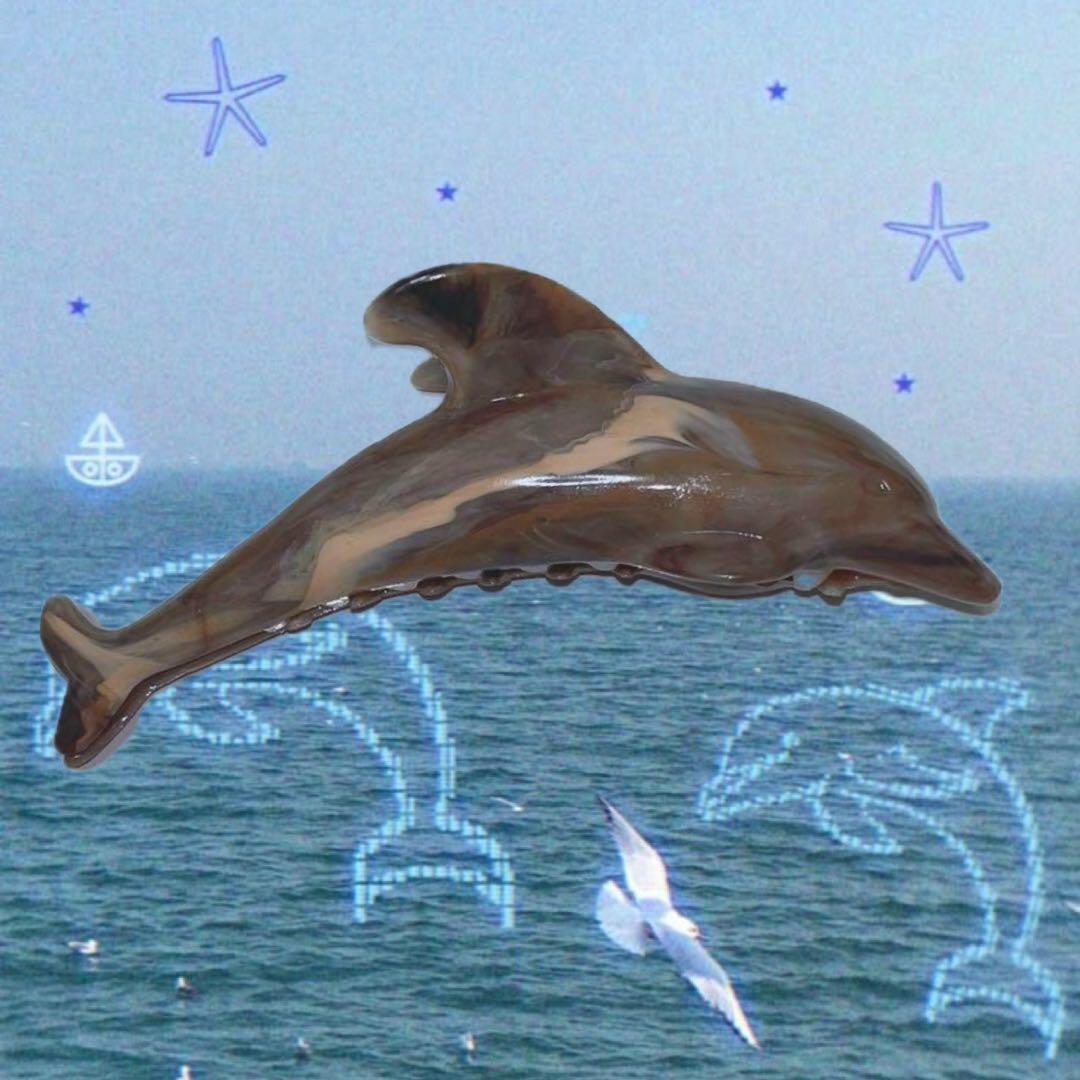 La Manso ヘアクリップ イルカ Kehena beach ドルフィン