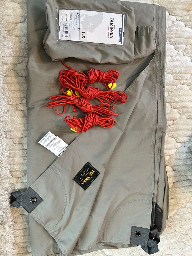 TATONKA タトンカ タープ 2TC 285×300cm サンドベージュ