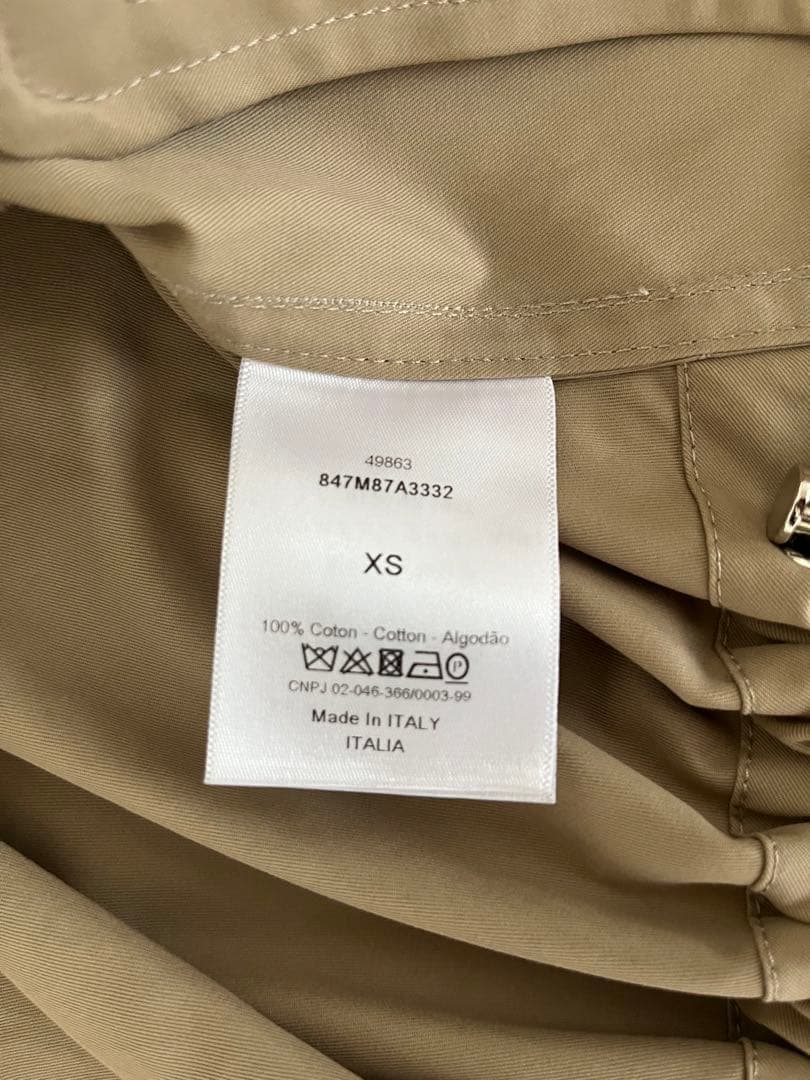 クリスチャンディオール　モッズコート　XS