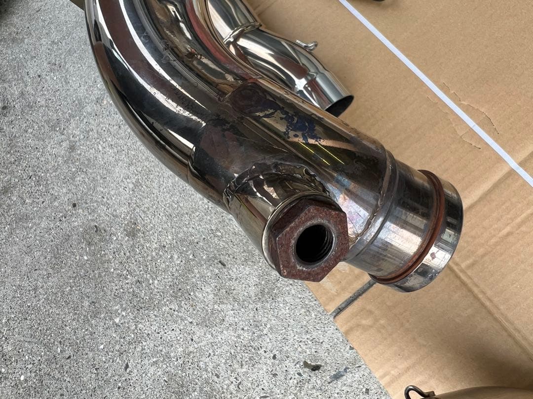 スポーツスター用 フルエキ 2in1マフラー グリーミングワークス