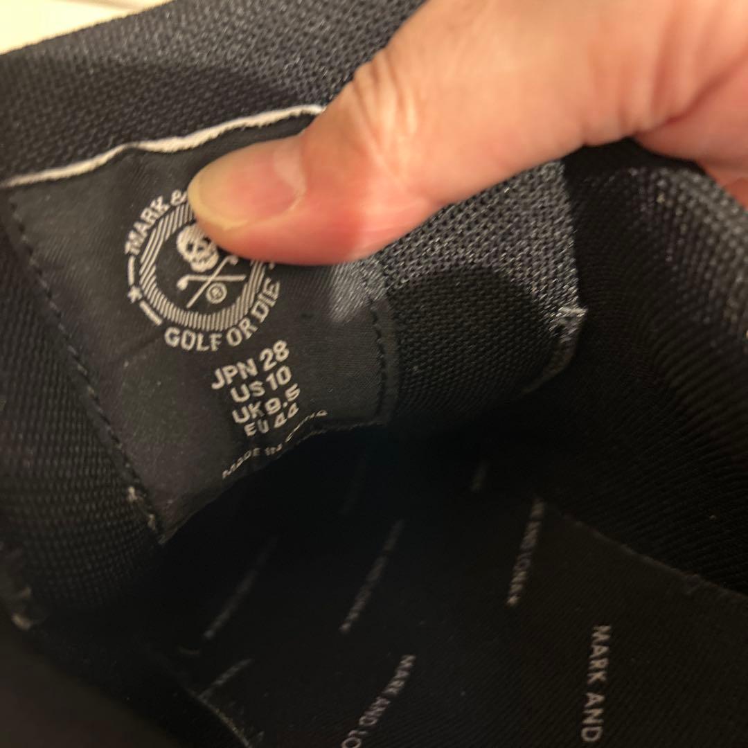 【美品】MARK&RONAゴルフシューズ