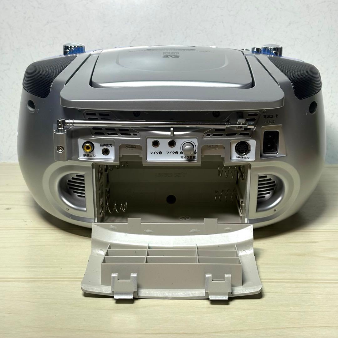 DVDラジカセ 簡単カラオケセット DVD-721VC 未開封DVD15枚付き