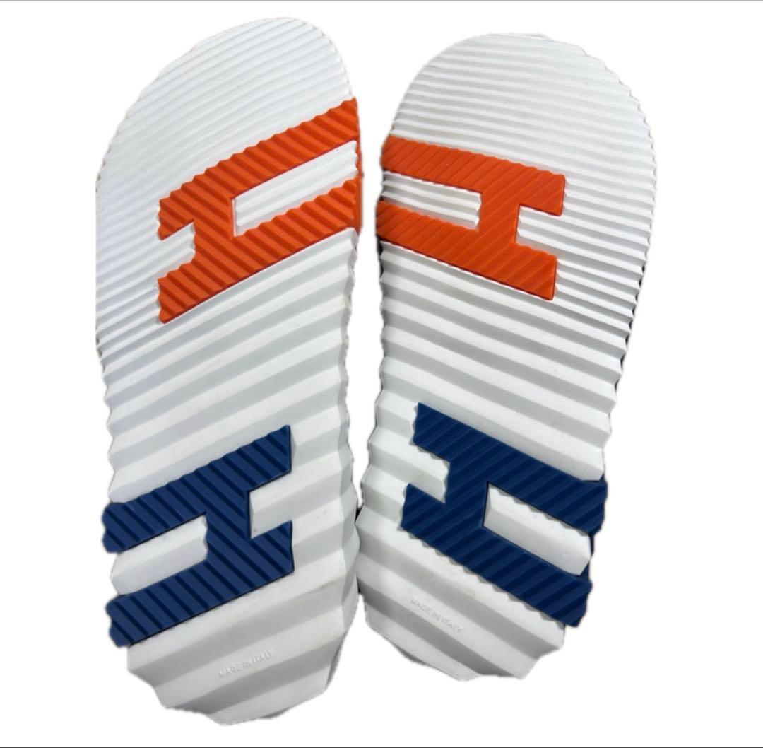 未使用。HERMES サンダル ブラック　インフラ