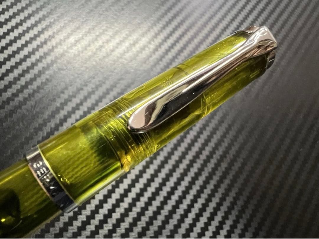 未使用に近い ペリカン 万年筆 M205 デュオネオン BB