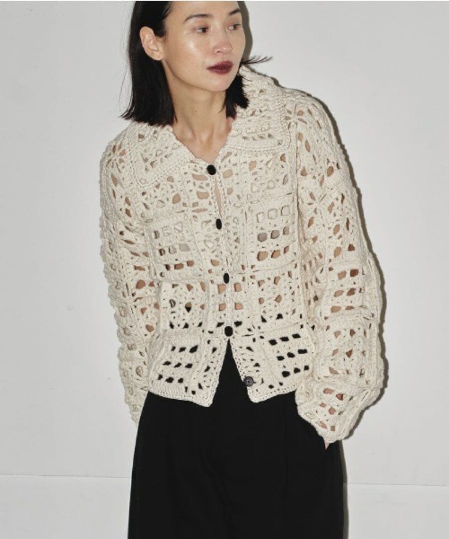 トップス TODAYFUL Crochet Knit Shirts