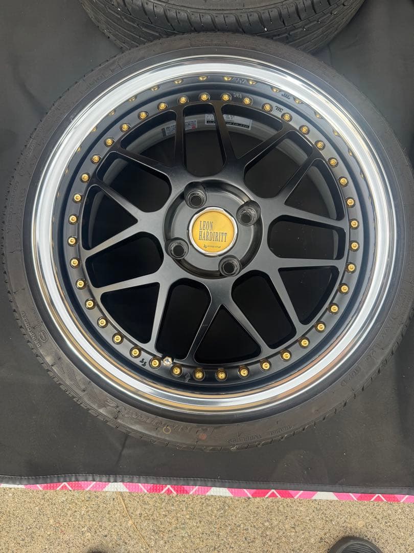 スーパースター　レオンハルト　ゲミュート　マッドブラック　軽　16インチ