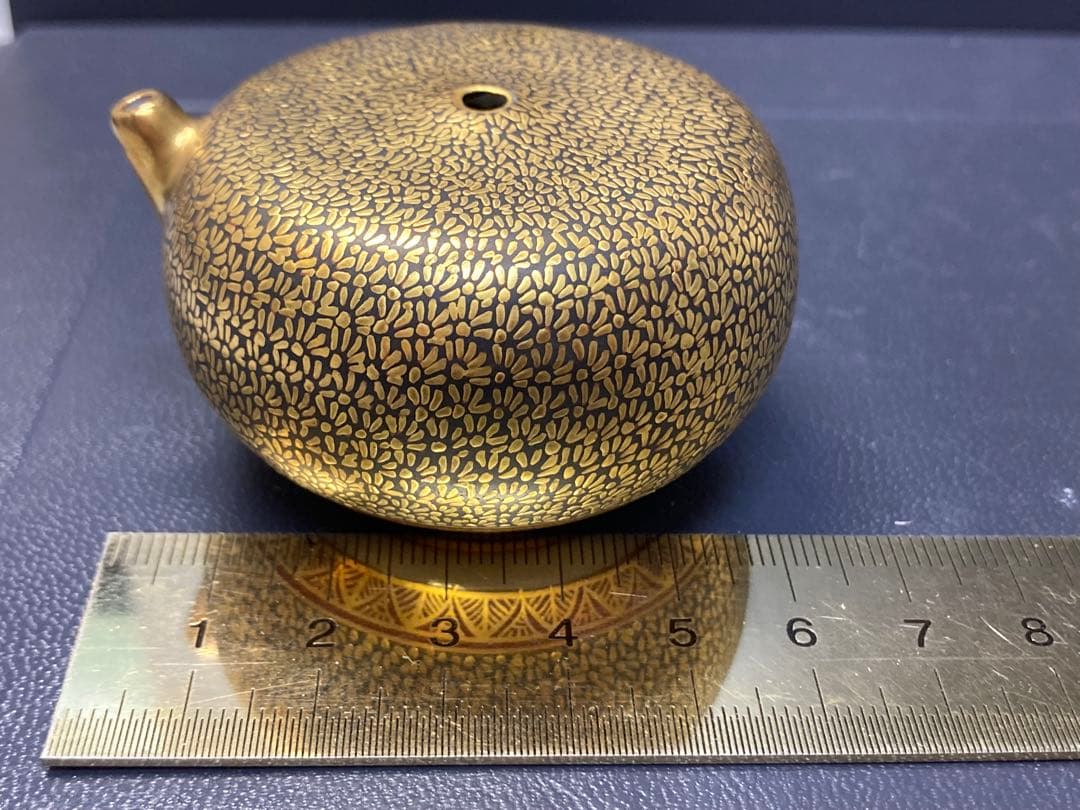 九谷焼　置物　九谷龍山